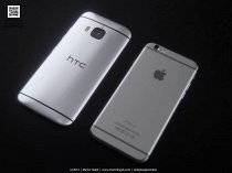 HTC One (M9) и Samsung GALAXY S6 сравнили с iPhone 6