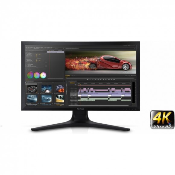 ViewSonic представила профессиональный Ultra HD монитор VP2780-4K в России