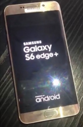Фото работающих Samsung Galaxy Note 5 и S6 edge+ засветились в сети