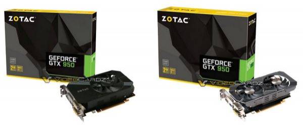 Nvidia GeForce GTX 950: свежие подробности