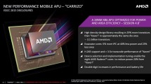 AMD представила техническое превью гибридных чипов Carrizo