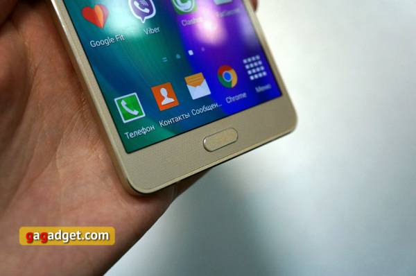 Обзор смартфона в металлическом корпусе Samsung Galaxy A7