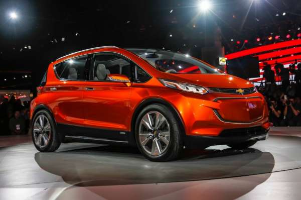 GM выпустит в серию доступный электрокар Chevrolet Bolt EV