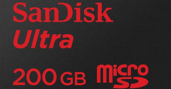 MicroSD-карта на 200 ГБ - уже реальность
