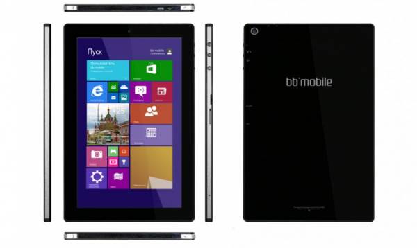 9-дюймовый планшет bb-mobile Techno W8.9 3G работает на Windows 8.1 with Bing