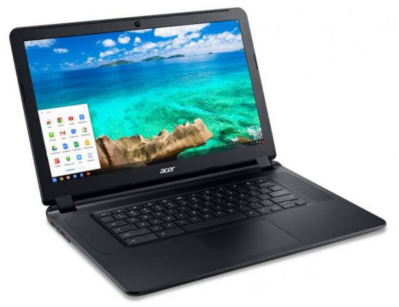 Хромбук Acer Chromebook 15 выходит в версии с Core i5 Broadwell