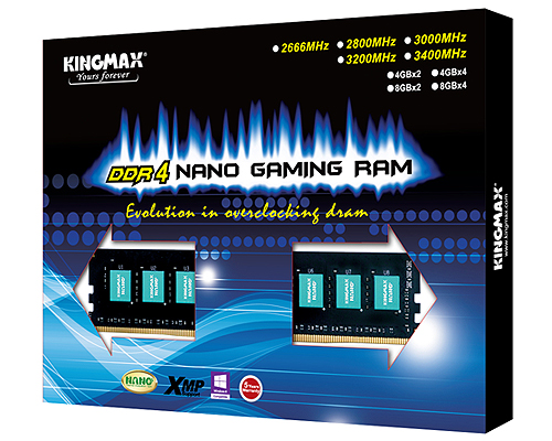 KINGMAX выпускает оверклокерскую память DDR4