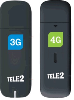 Tele2 начал продажи модемов с поддержкой 3G и 4G 