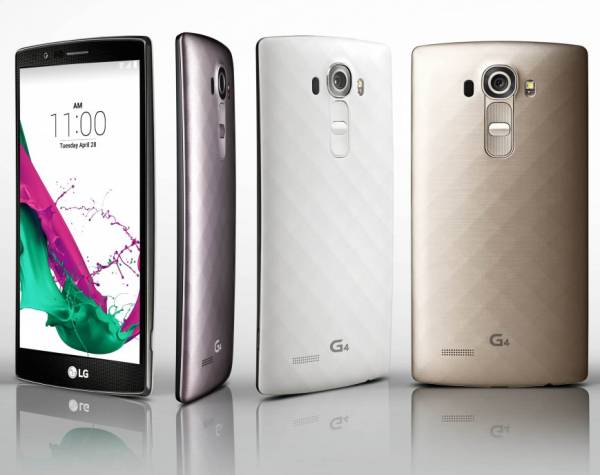 LG официально представила флагманский смартфон G4 