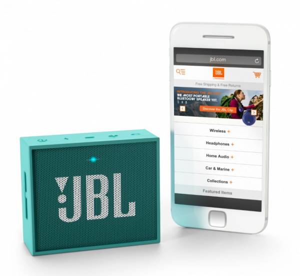 Ультрапортативная акустика JBL Go обеспечит музыку на ходу