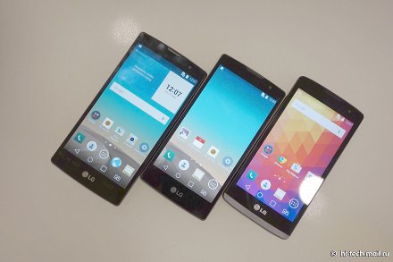 LG выпустила три новых смартфона на российский рынок