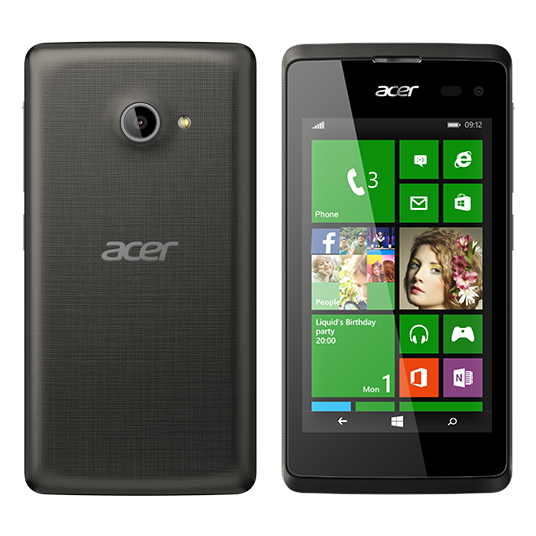 Первый смартфон Acer на Windows Phone 8.1 появился в России
