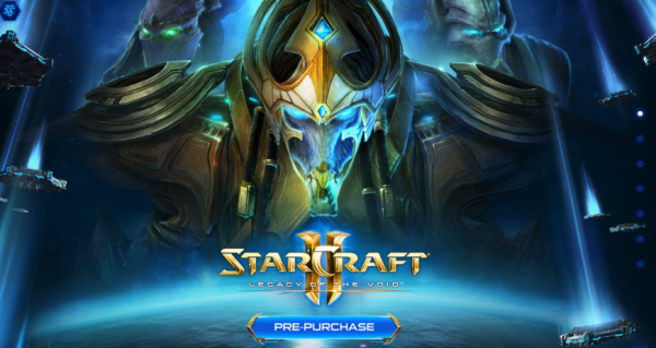 Начался прием предзаказов на дополнение Legacy of the Void к StarCraft II