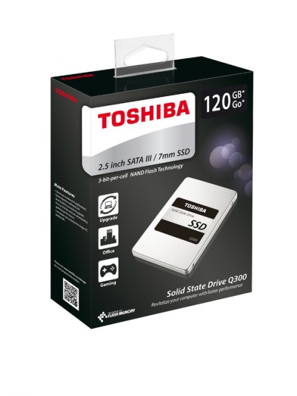 Toshiba обновила линейку твердотельных накопителей Q300