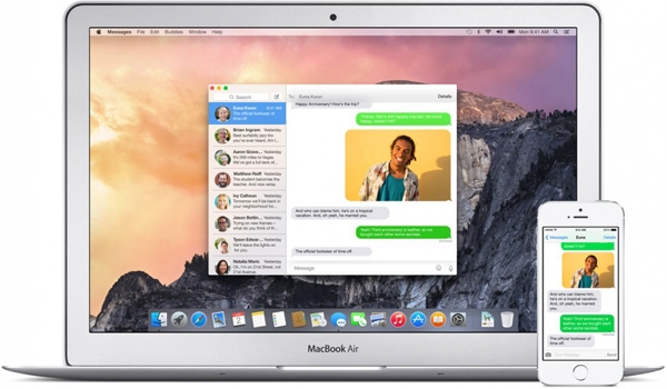 Как сделать, что бы SMS-сообщения с iPhone приходили на Mac