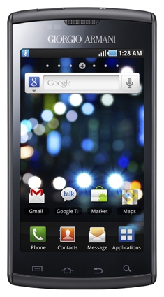 Параметры телефона Samsung Giorgio Armani Galaxy S I9010 