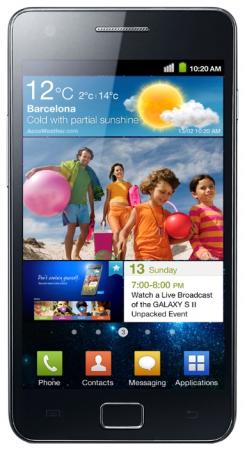 Параметры телефона Samsung Galaxy S II I9100 