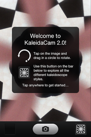 KaleidaCam: Эффект калейдоскопа